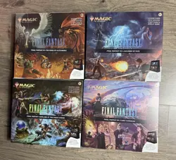 Magic The Gathering: Final Fantasy Scene Box Bundle Set of 4 BRAND NEW & SEALED - Image 1