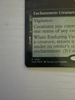 Enduring Vitality (Extended Art) Duskmourn: House of Horror Foil - Image 3