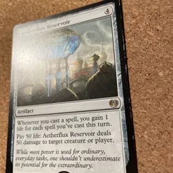 Aetherflux Reservoir Kaladesh Rare Artifact MTG Magic The Gathering LP 192 KLD - Image 3