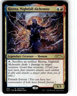 1x Bjorna, Nightfall Alchemist Stranger Things MTG Magic the Gathering NM - Image 1