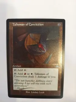 Talisman of Conviction (Retro Frame) (Foil Etched) Modern Horizons Foil - Image 1
