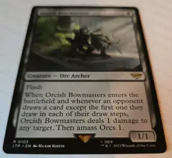 Orcish Bowmasters, The Lord of the Rings: Tales of Middle-Earth Regular MTG NM - Image 2