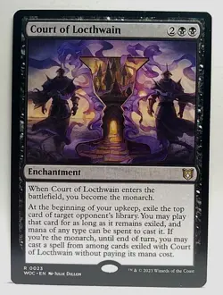 Court of Locthwain - Wilds of Eldraine - Commander​​ - Magic The Gathering - Image 1