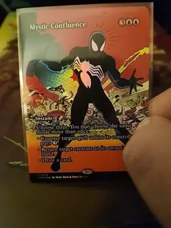 Mystic Confluence - Borderless FOIL - Spider-Man #12 Mythic, NM - Image 2