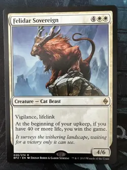 Felidar Sovereign Battle for Zendikar Regular - Image 1