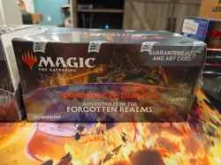 Mtg Set Booster Adventures In The Forgotten Realms 2 Sealed Boxes - Image 3