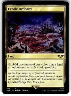 Exotic Orchard Universes Beyond: Warhammer 40000 Regular MTG - Image 1