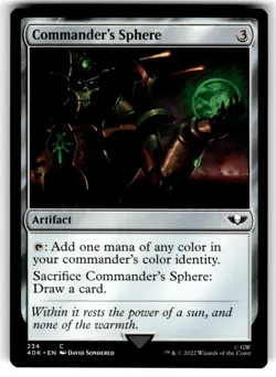 Commander's Sphere (234) Universes Beyond: Warhammer 40000 Regular MTG - Image 1