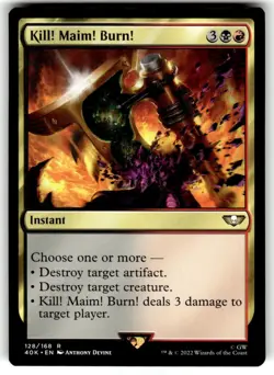 Kill! Maim! Burn! Universes Beyond: Warhammer 40000 Regular MTG - Image 1