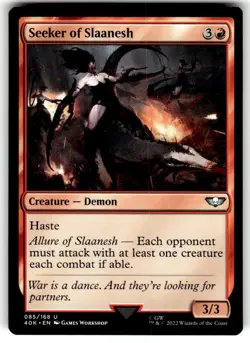 Seeker of Slaanesh Universes Beyond: Warhammer 40000 Regular MTG - Image 1