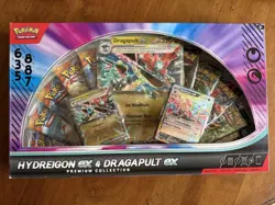 Pokemon TCG Hydreigon EX & Dragapult EX Premium Collection Box - New Sealed - Image 1