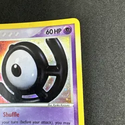 2005 Unown U Holo Unseen Forces U/28 Pokemon Card Wotc Lightly Played - Image 4