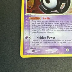 2005 Unown U Holo Unseen Forces U/28 Pokemon Card Wotc Lightly Played - Image 5