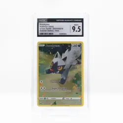 Pokemon Poocheyena Holo #GG33 Galarian Gallery Crown Zenith - CGC 9.5 Mint+ - Image 2