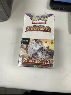 Paldea Evolved Half Booster Box Pokemon Sealed - Image 1