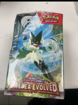 Paldea Evolved Half Booster Box Pokemon Sealed - Image 2