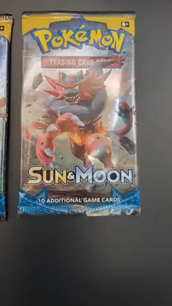 Pokemon TCG Sun & Moon Booster Pack Lot of 2 • Factory Sealed - Image 3
