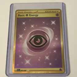 Pokemon 207/165 Gold Psychic Energy 151 Hyper Rare - English. - Image 1