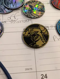 Garchomp Mini Pokemon TCG Gold Coin - Image 1