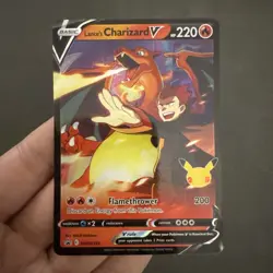Pokemon TCG-Lance's Charizard v SWSH133 Celebrations Black Star Promo - Image 1