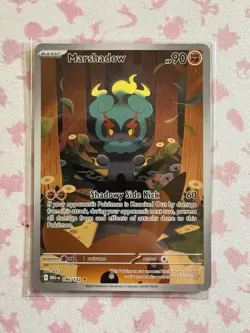 Pokemon TCG Marshadow 146/132 Mega Evolution Illustration Rare - Image 1