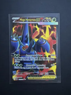 Pokemon TCG - Phantasmal Flames - Mega Heracross EX - 108/094 - Ultra Rare - Image 1