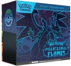 Pokemon Mega Evolution Phantasmal Flames Elite Trainer Box ETB Sealed - Image 1