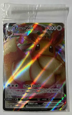 2019-2023 Pokemon Gaming Sword & Shield Black Star Promos Eevee VM #SWSH087 - Image 1
