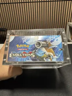 Pokemon TCG XY Evolutions Booster Box (36 Packs) Factory Sealed w/ Acrylic Case - Image 5