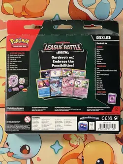Pokemon TCG League Battle Deck Gardevoir Mew Ex Box New Sealed - Image 4