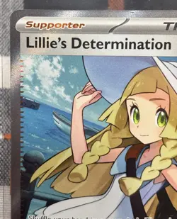 Pokemon TCG Lillie's Determination 169/132 Mega Evolution Holo Full Art NM - Image 2
