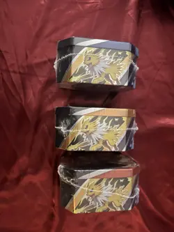Pokemon Eevee Evolutions Tin Bundle - Flareon V, Vaporeon V, Jolteon V - Sealed 820650809057 - Image 4