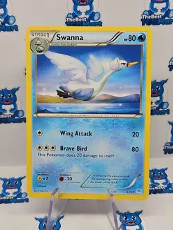 Swanna 27/30 Suicune Trainer Kit Pokemon LP - Image 1