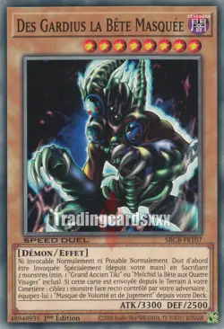 Yu-Gi-Oh! [SD] Des Gardius la Bete Masquee : C SBCB-FR107 - Image 1
