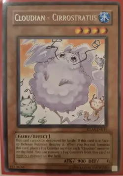 YuGiOh Cloudian - Cirrostratus Rare GLAS-EN011 - Image 1