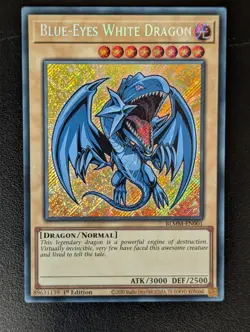 Blauaugiger w. Drache BLMM-EN001 Secret Rare EN NM YUGIOH - Image 1
