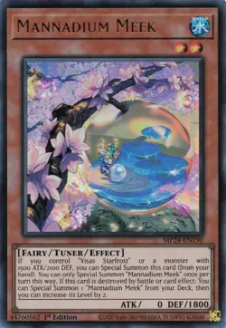 Yugioh MP24-EN190 - Mannadium Meek - Ultra Rare - Image 1