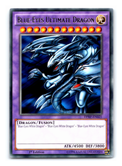 Blue-Eyes Ultimate Dragon - DPRP-EN025 - Rare - 1st Edition - Yugioh - Image 1