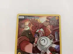Pokemon Magnemite Full Art Illustration Trading Card SM-Cosmic Eclipse TCG #Live - Image 2