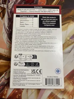 Red Starter Deck Edward Neegate One Piece Card Game ST 15 - Image 2