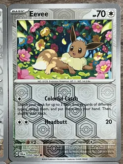 Pokemon Eevee REVERSE HOLO 4 CARD SET LOT COLLECTION 151 Twilight Eeveelution - Image 3
