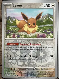 Pokemon Eevee REVERSE HOLO 4 CARD SET LOT COLLECTION 151 Twilight Eeveelution - Image 4