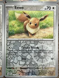 Pokemon Eevee REVERSE HOLO 4 CARD SET LOT COLLECTION 151 Twilight Eeveelution - Image 5