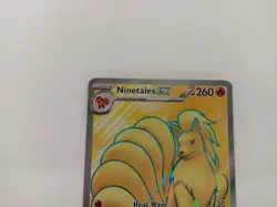 Pokemon Ninetales Full Art Trading Card SV151 186/165 Holo Ultra Rare TCG #Live - Image 2