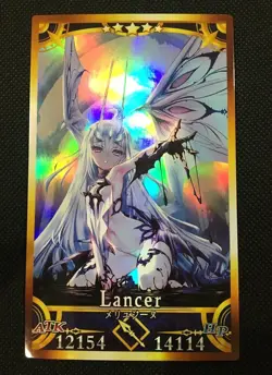 Faerie Knight Lancelot Melusine Fate/ Grand Order FGO Character Fan Card - Image 1