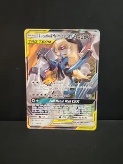 Pokemon Lucario and Melmetal GX SM Unbroken Bonds Card 120/214 - Image 1