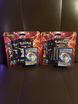 LOT OF 2- Pokemon TCG Lightning Set Pack with Bonus Card New/Sealed ? - Image 2