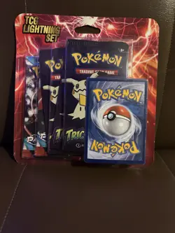 LOT OF 2- Pokemon TCG Lightning Set Pack with Bonus Card New/Sealed ? - Image 3