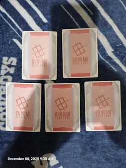 (5) Gundam Card Game Resource Zechs Merquise Promo RP-002 Chinese Bandai - Image 2