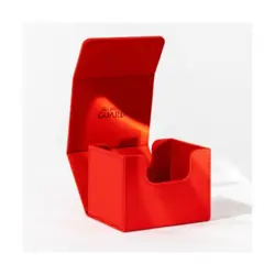 Ultimate Guard 100+ SideWinder Standard Card Deck box Case Monocolor Red - Image 1